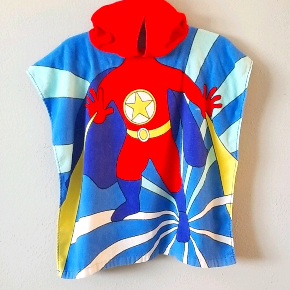 Super Hero Poncho Towel
